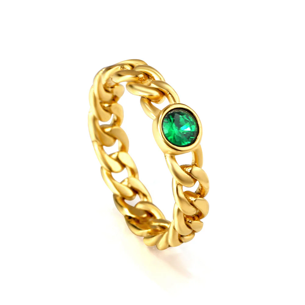 Center Gem Ring