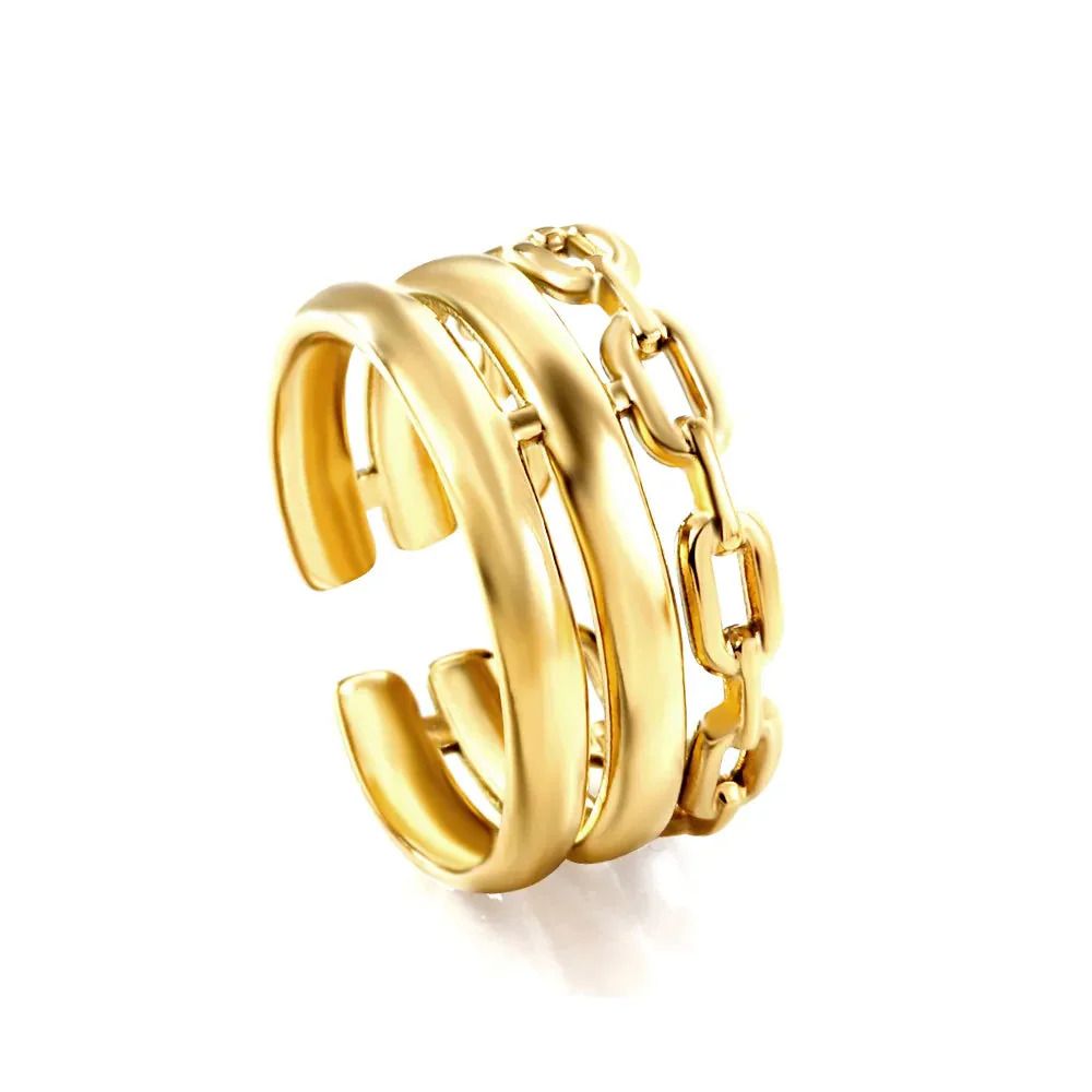 Three Chain Ring
